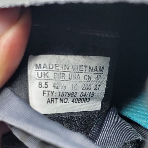 Salomon Sonic RA Nocturne Womens 10 Triple Black Running Shoes Casual 408083 - Picture 7 of 13